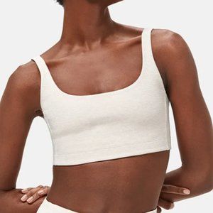 Outdoor Voices - Double Time Bra (Large) in Ballet (Pale Pink)